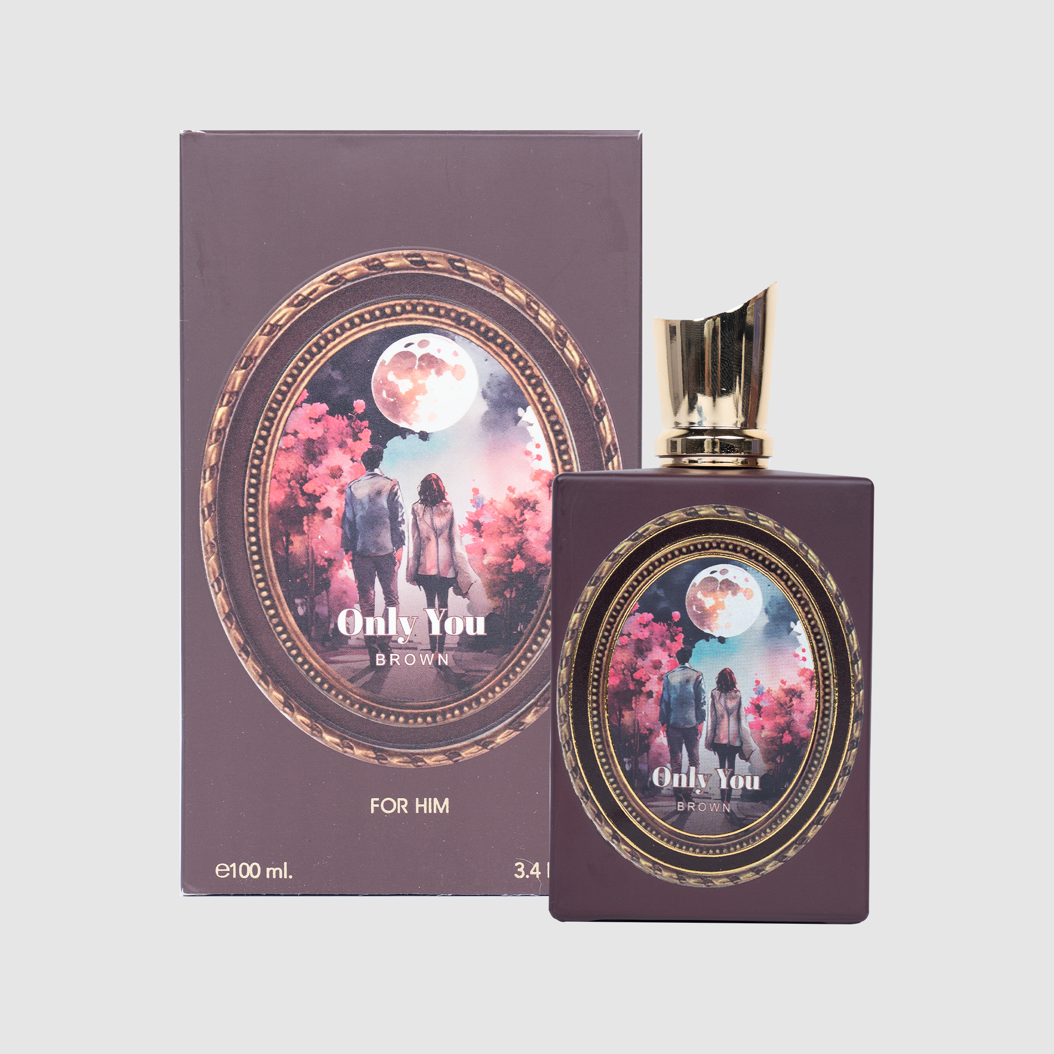 Brand J Only You Brown Perfume for Men